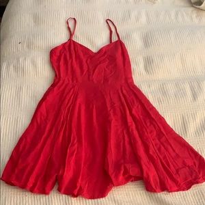 Aritzia Red Mini Dress